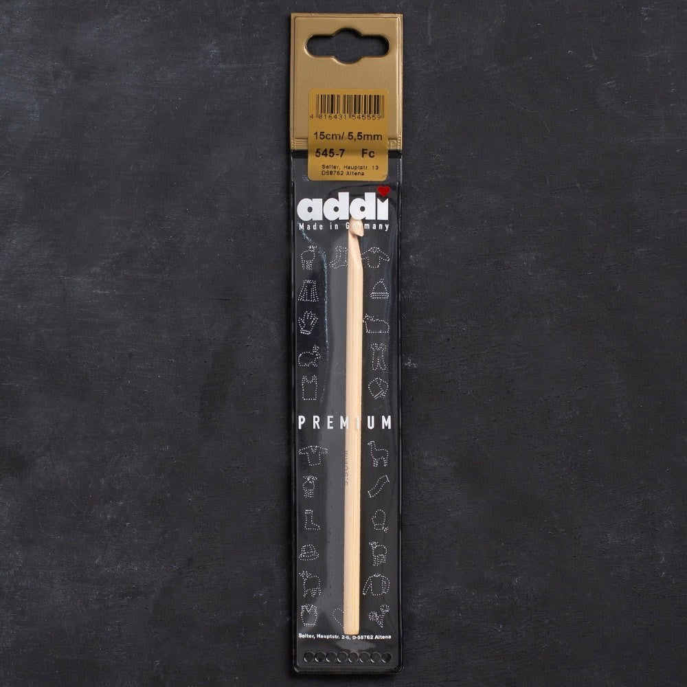 Addi Bambus 5,5mm 15cm Bambu Yün Tığ - 545-7 - UcuzaGeliyor