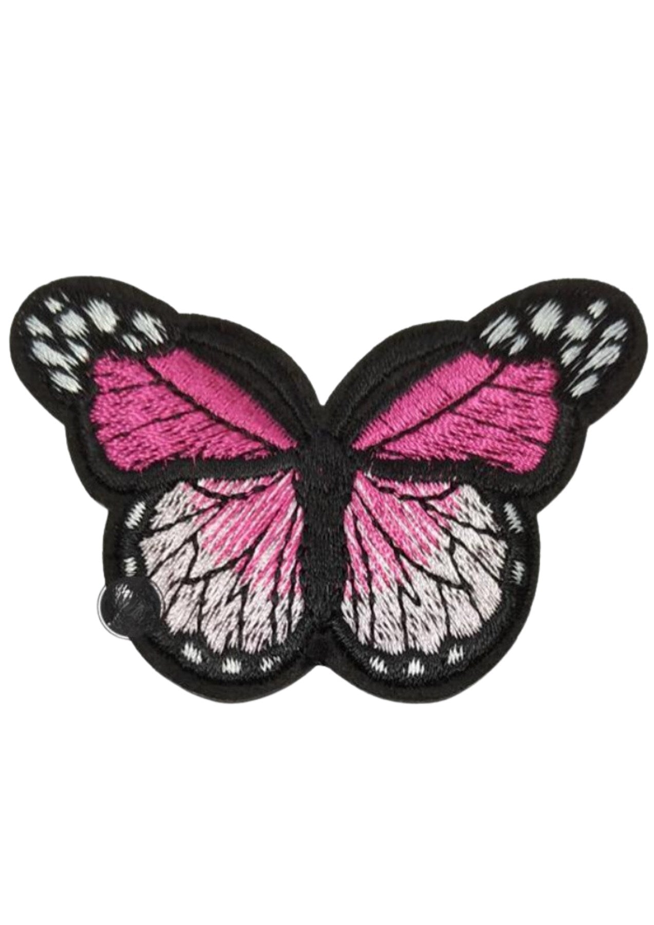 Aplike Ütü İle Yapışan Kelebek Pembe Arma 7x5 cm