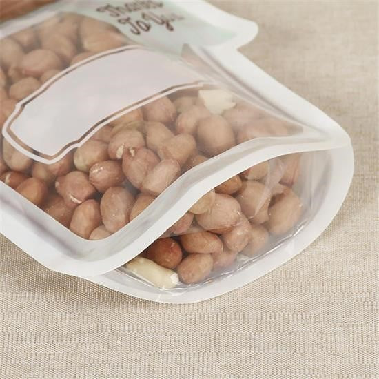 GENEL® Kavanoz Görünümlü Kilitli Poşet Çıtçıtlı ve Pratik Torba 4 Adet