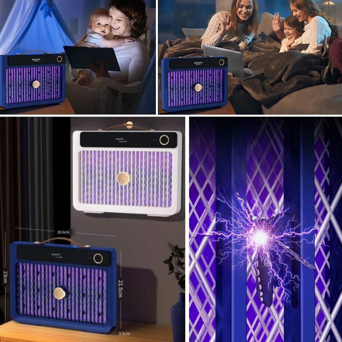 GENEL® 4000mAh Şarj Edilebilir Kablosuz 3000V Yüksek Güçlü Elektrikli Sivrisinek Öldürücü Sivrisinek Öldürme Lambası,Sinek Kıran BG-009 2000 mah