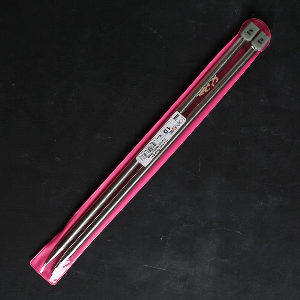 Loren Crafts 10 mm 35 cm Titanyum Örgü Şişi