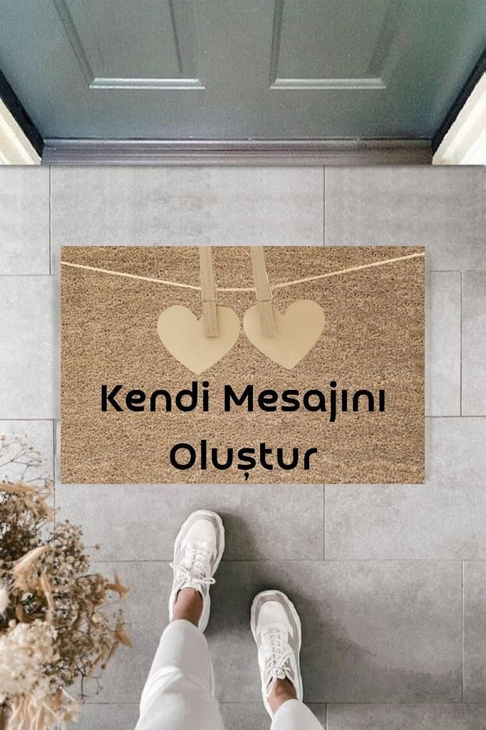 Dijital Baskı Kişiye Özel İç Kapı Dekorasyon Paspas PS11243 - UcuzaGeliyor