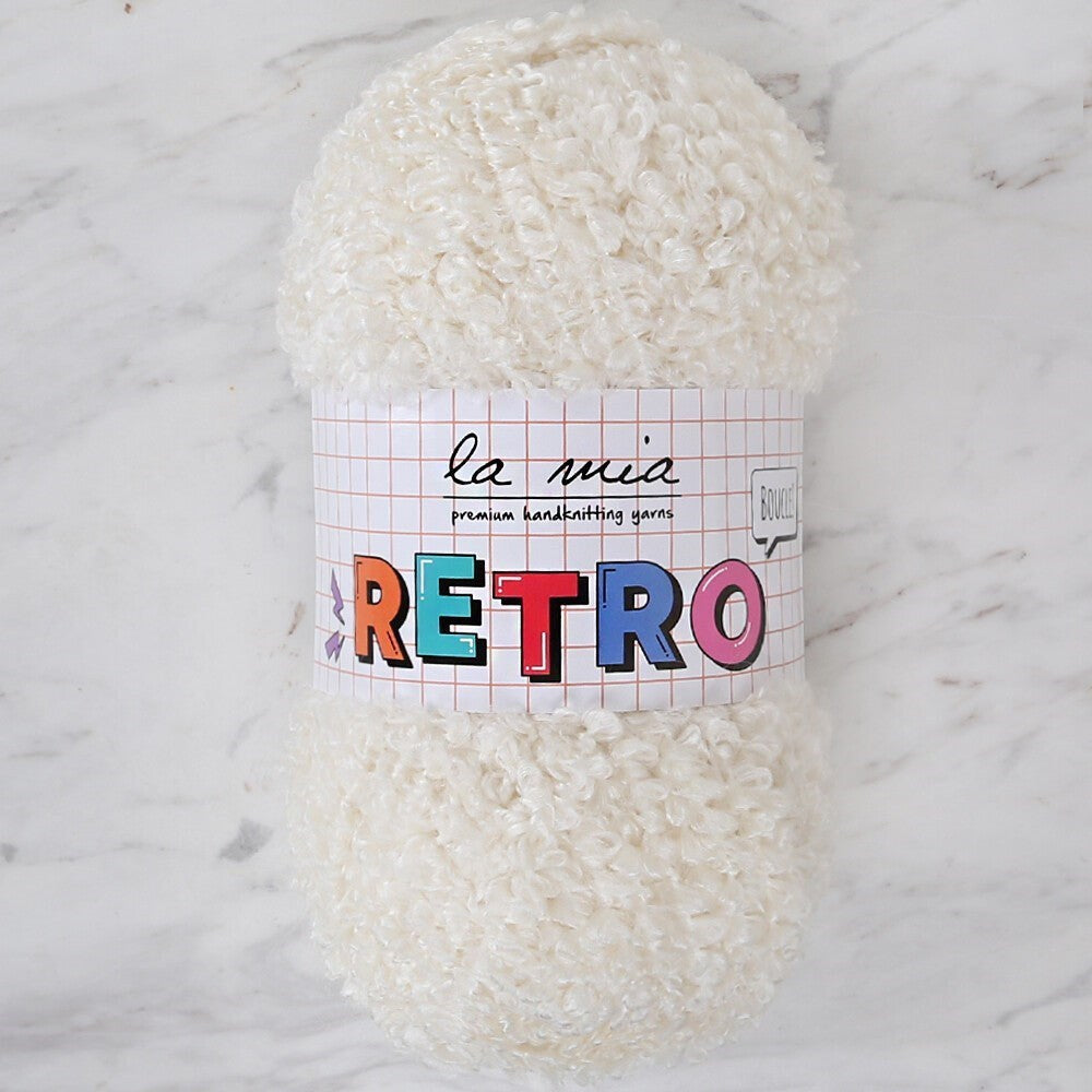 La Mia RETRO Krem El Örgü İpi - LM1011 - UcuzaGeliyor