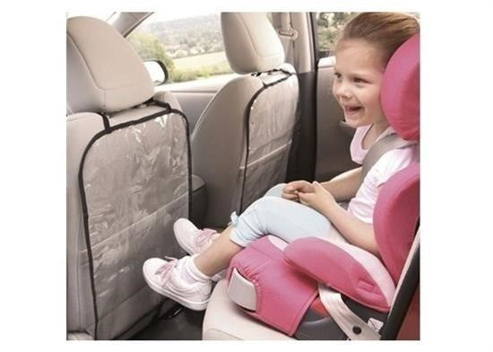 GENEL® Araç içi Oto Koltuk Arkası Koruyucu Set Kılıf Ayak İzi Koruma Kılıfı