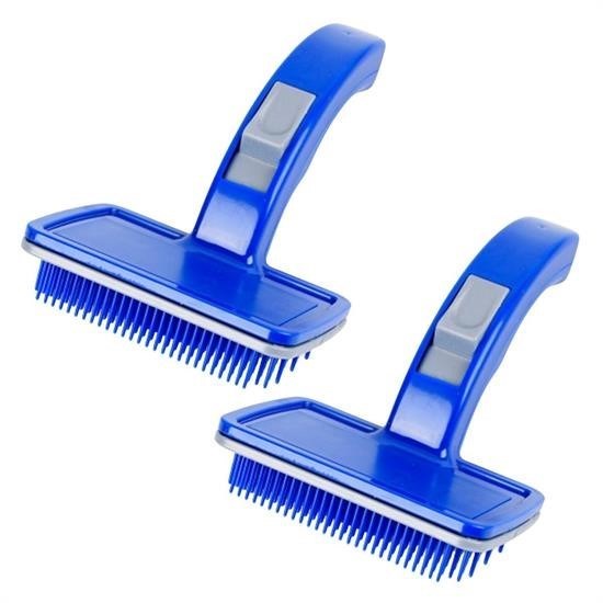 BUFFER® Kendini Temizleyen Kedi Köpek Tüy Bakım Tarağı Tüy Alıcı Tarak