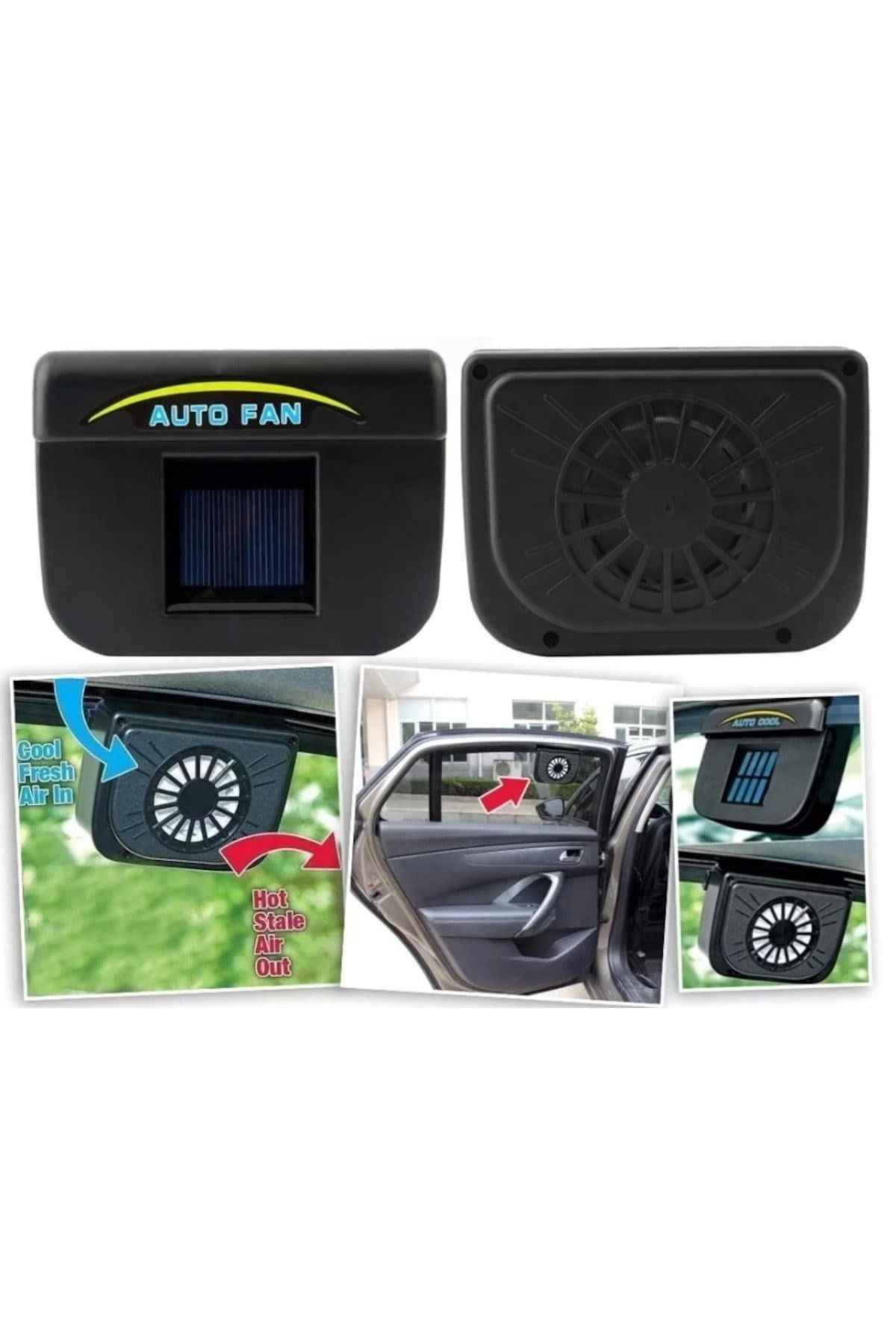 Auto Cool Güneş Enerjisiyle Çalışan Araç İçi Soğutucu - UcuzaGeliyor