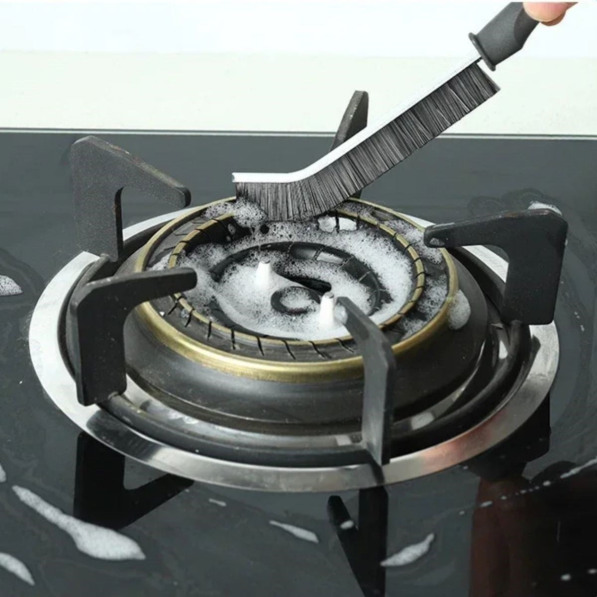 GENEL® 2li Çok Amaçlı Multi Ince Temizlik Fırçası Derz Arası Banyo Mutfak Lavabo Detay Temizleme Fırçası