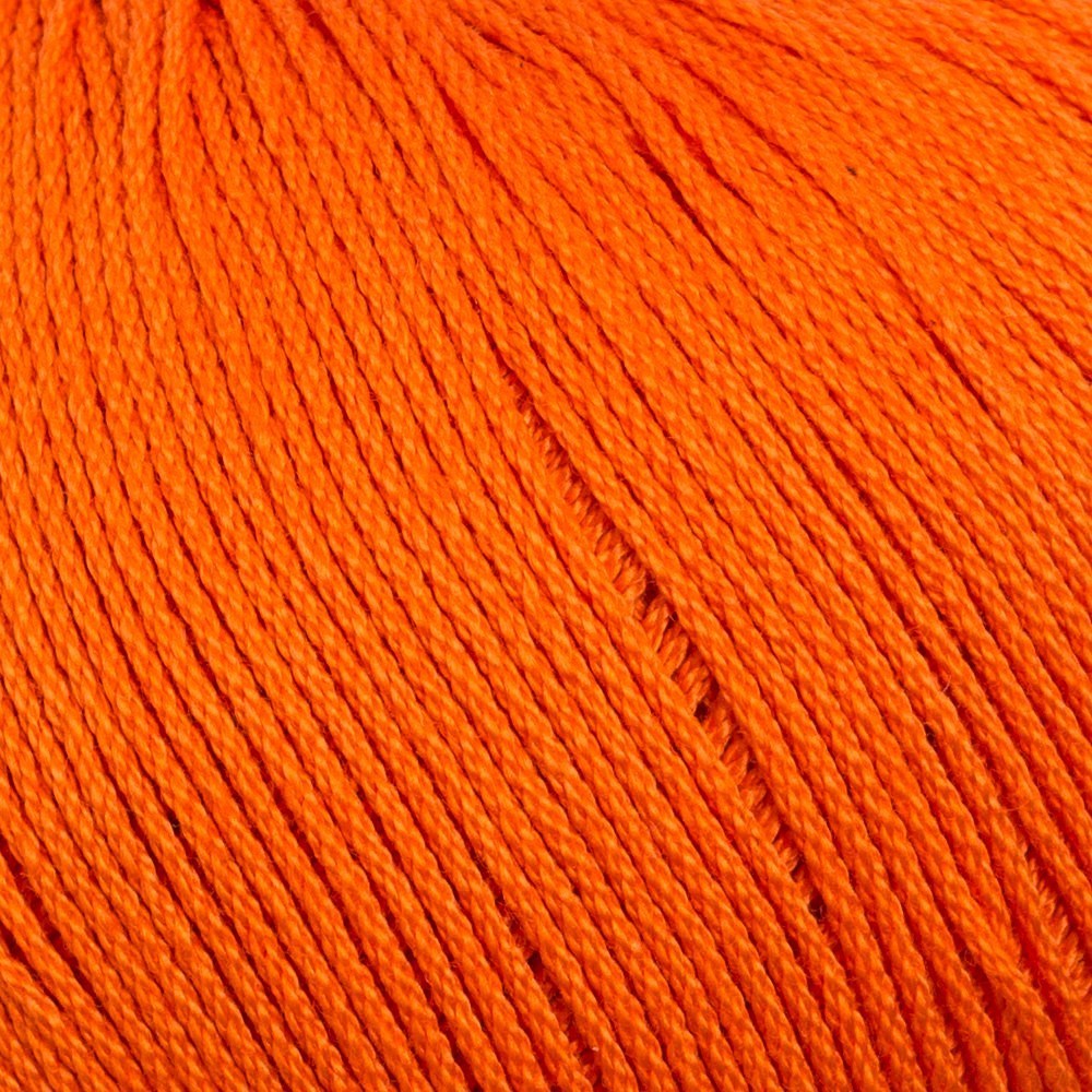 La Mia Lux Mercerized Cotton Turuncu El Örgü İpi - 194 - 33755 - UcuzaGeliyor