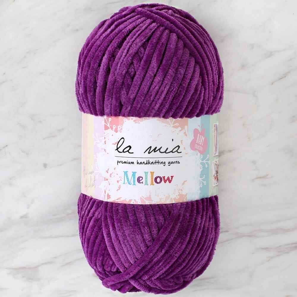 La Mia Mellow Mor El Örgü İpi - 940 - 34176