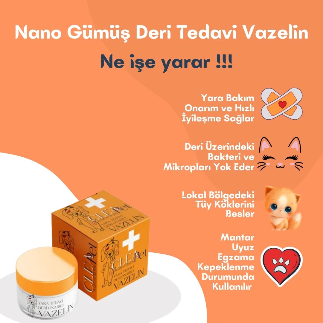 DERİ ONARIM VAZELİNİ 50CC+50CC