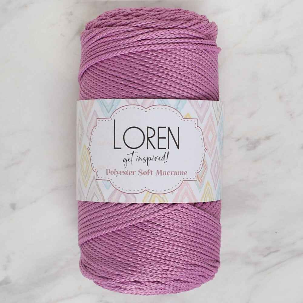 Loren Polyester Soft Macrame Gül Kurusu El Örgü İpi - LM021 - 34450 - UcuzaGeliyor