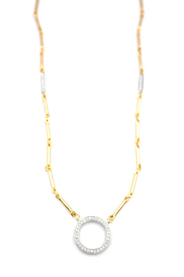 Zincirli Vip Kolye - Altın