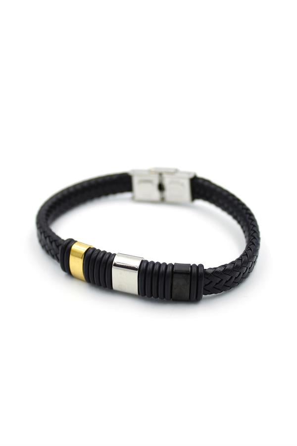 Deri Erkek Bileklik - ÇOK RENKLİ