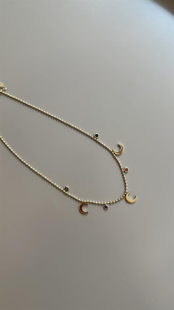 Xuping Zincir Kolye-45cm - 14K Altın