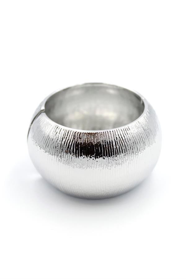 Kelepçe Bilezik - Gümüş