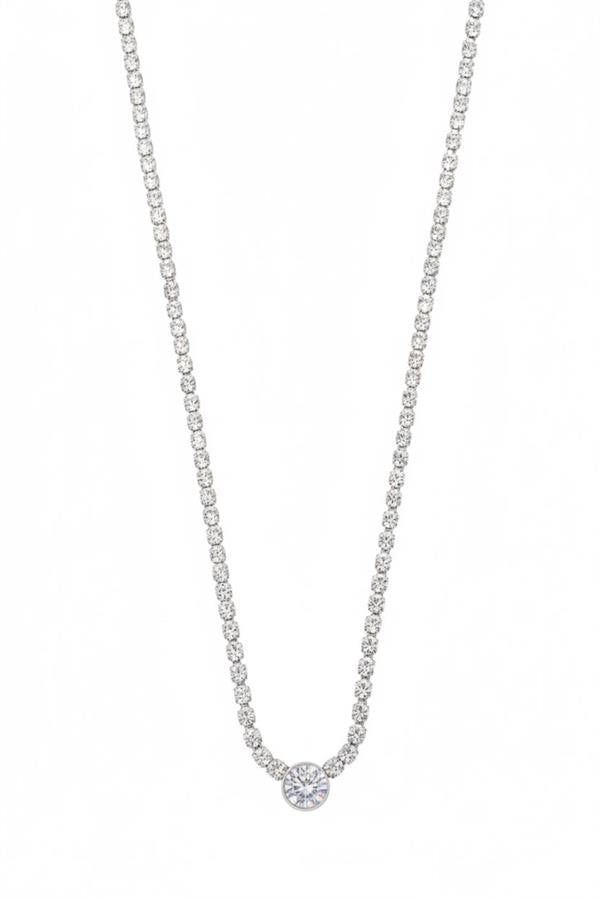 Su Yolu Kolye - Gümüş