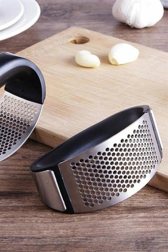 BUFFER® Yeni Sarımsak Ezici Paslanmaz Çelik Garlic Press