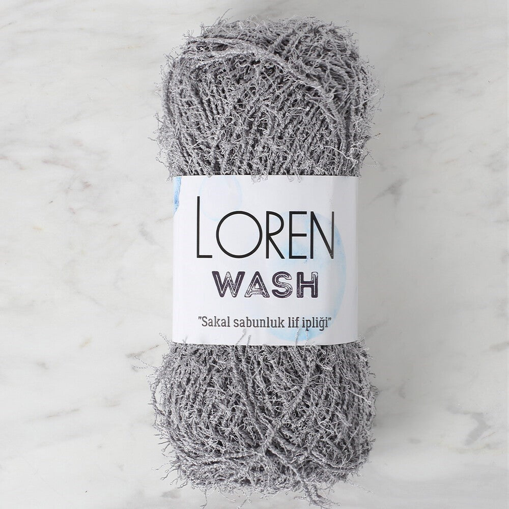 Loren Wash Gri El Örgü İpi - R082 - 34018 - UcuzaGeliyor
