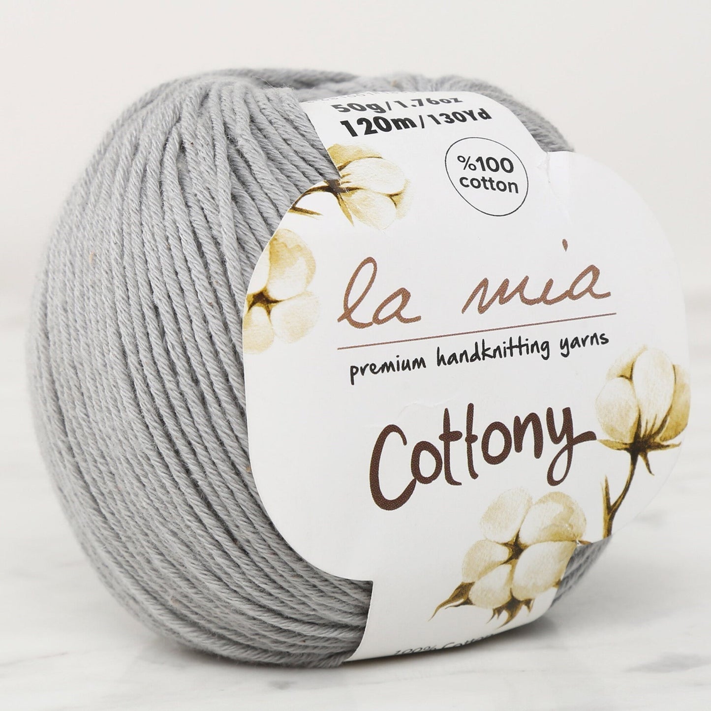 La Mia Cottony Gri Bebek El Örgü İpi - P20-L020 - 33557 - UcuzaGeliyor
