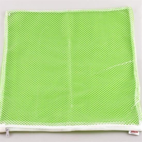 GENEL® Çamaşır Makinesi İçinde Ayakkabı Terlik Yıkama Filesi  Fermuarlı