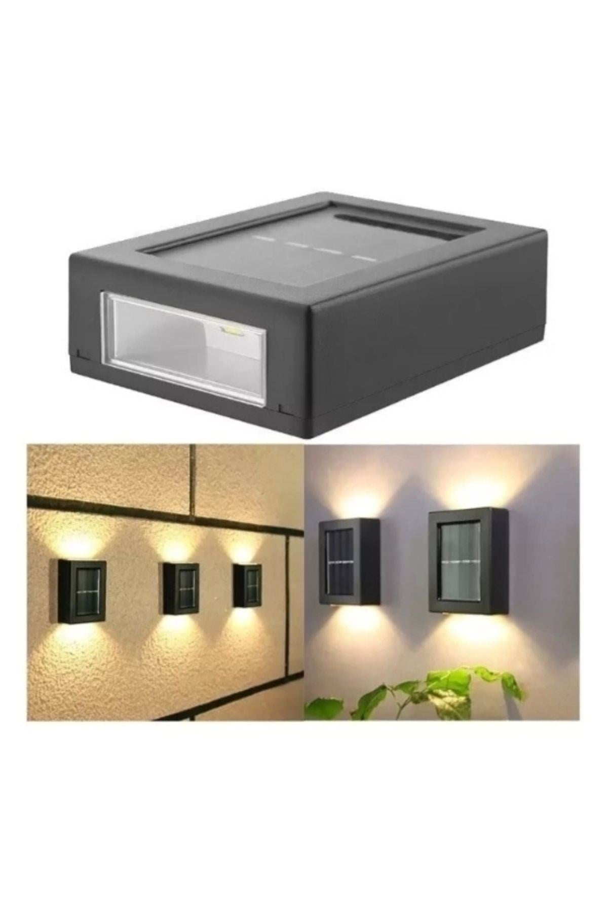 Solar 4 Ledli 11cm Du Aydınlatması Mz-309