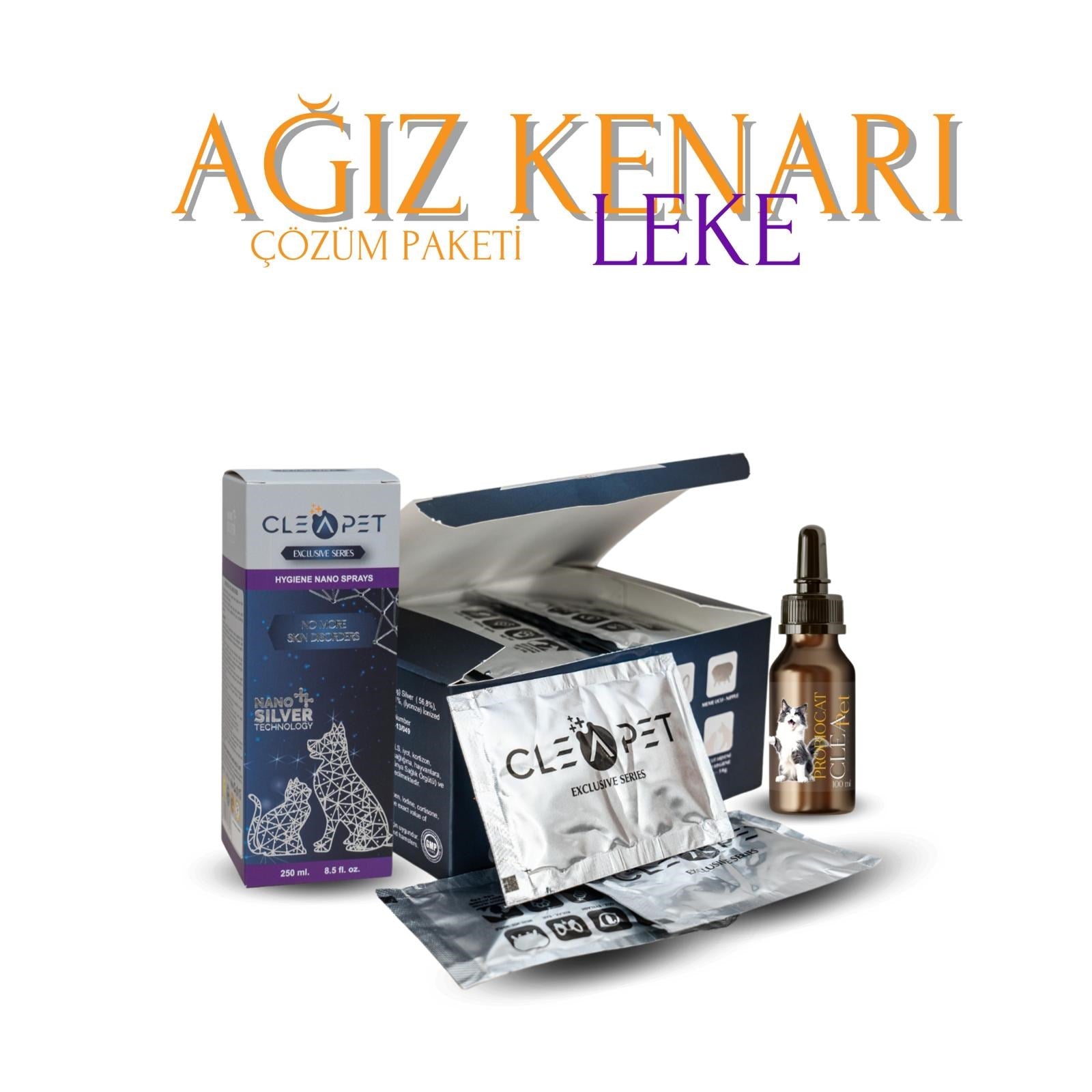 AĞIZ KENARI LEKE GIDERİCİ SET KEDİ
