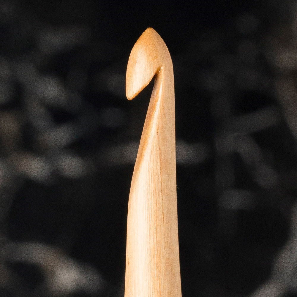 La Mia Whitewood 4.5 mm 15.5 cm Ahşap Yün Tığ - UcuzaGeliyor