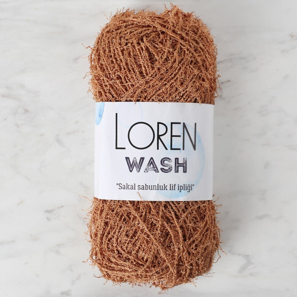 Loren Wash Kahverengi El Örgü İpi - R144 - 34035 - UcuzaGeliyor