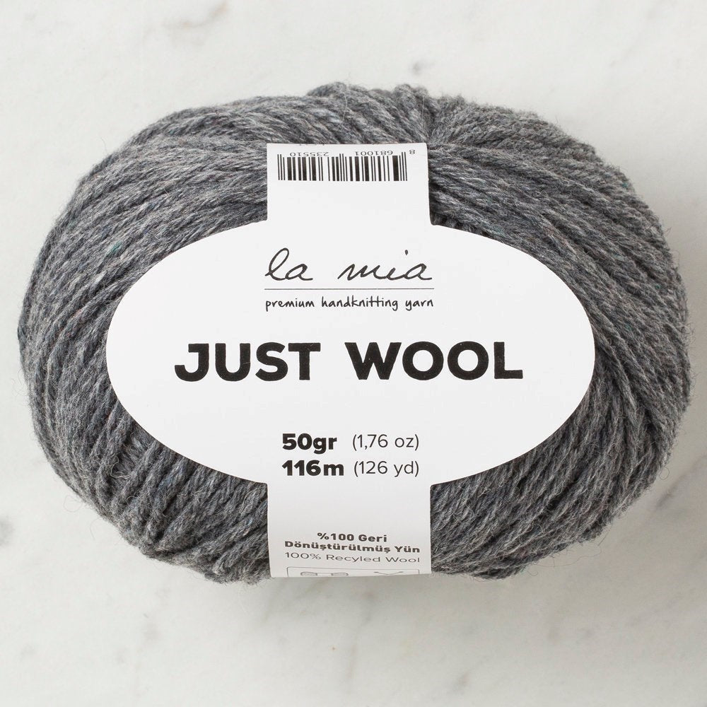 La Mia Just Wool Koyu Gri El Örgü İpi - LT003 - 33841 - UcuzaGeliyor