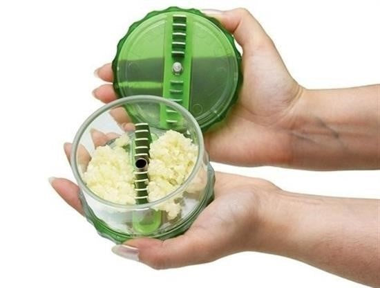 GENEL® Pratik Sarımsak Ezme Doğrama Rendeleme  Öğütme Aleti Aparatı