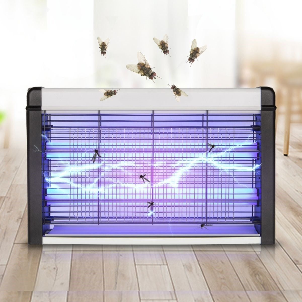 BUFFER® 6W Taşınabilir ve Asılabilir Elektrikli Led Sivrisinek Yok Edici Hem Gece Lambası Hem Haşere Engelleyici Makine - UcuzaGeliyor