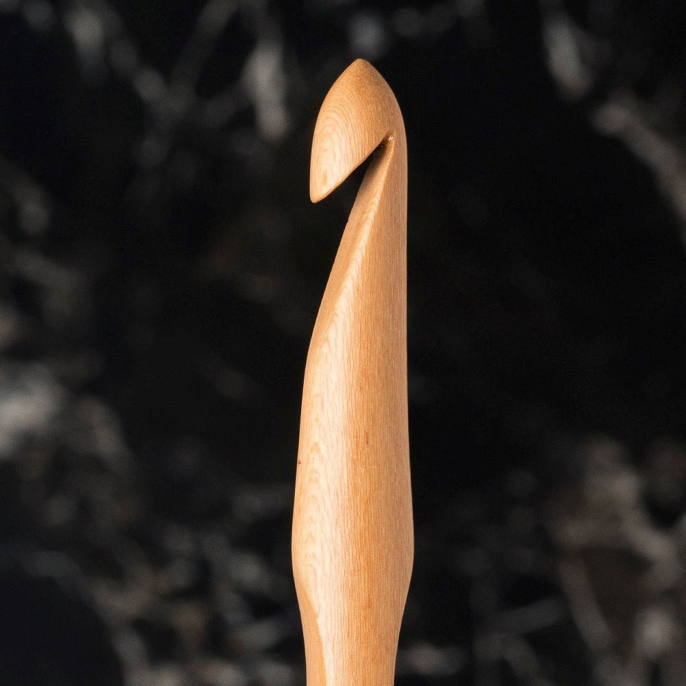 La Mia Whitewood 9 mm 15.5 cm Ahşap Yün Tığ