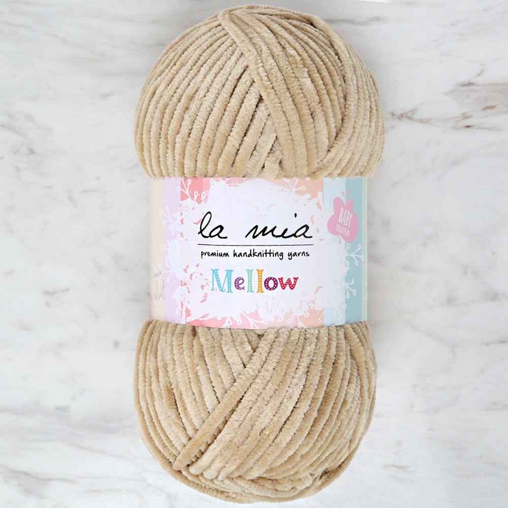 La Mia Mellow Bej El Örgü İpi - 908 - 34157