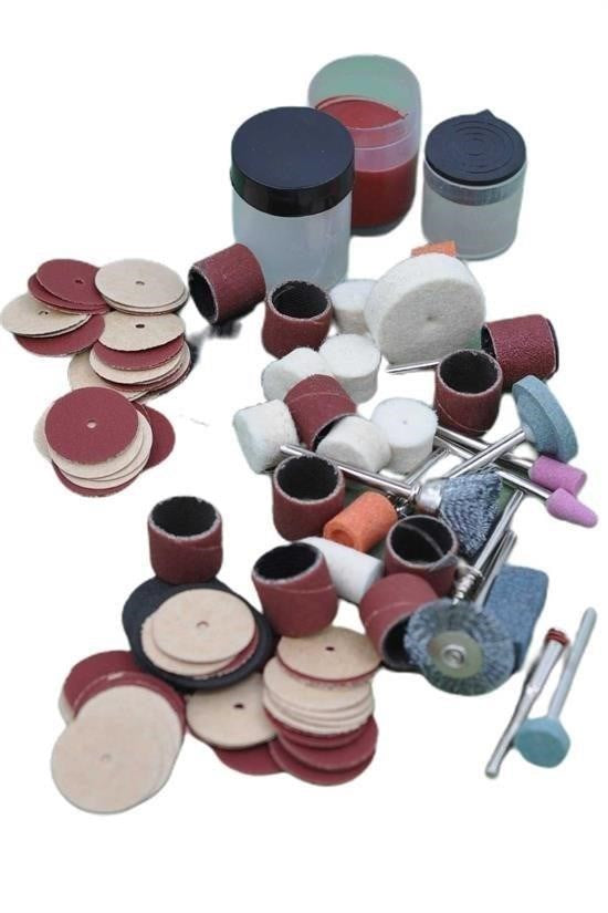 BUFFER® 105 Parça Metal Zımpara Gravür Taşlama Oyma Seti Kalıpçı Takımı