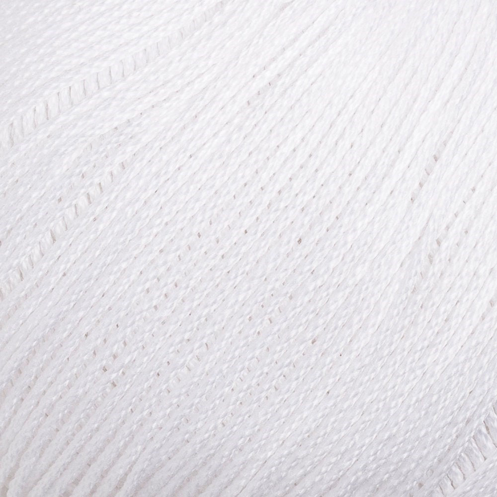 La Mia Lux Mercerized Cotton Beyaz El Örgü İpi - 2 - 33742 - UcuzaGeliyor