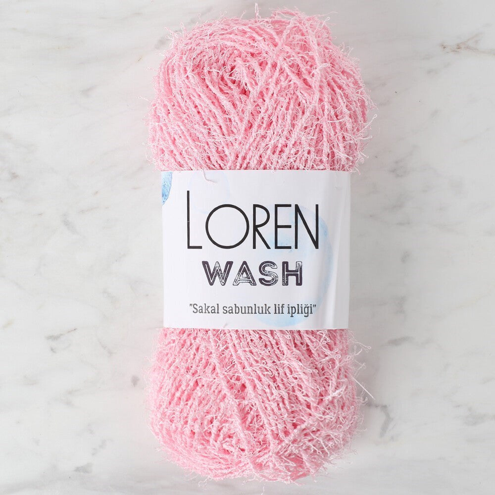 Loren Wash Bebe Pembe El Örgü İpi - R094 - 34022 - UcuzaGeliyor