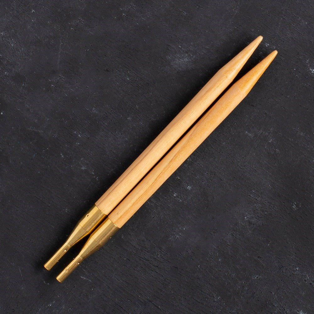 Addi Nature Olive Wood Click 7mm 13cm Misinalı Şiş - UcuzaGeliyor