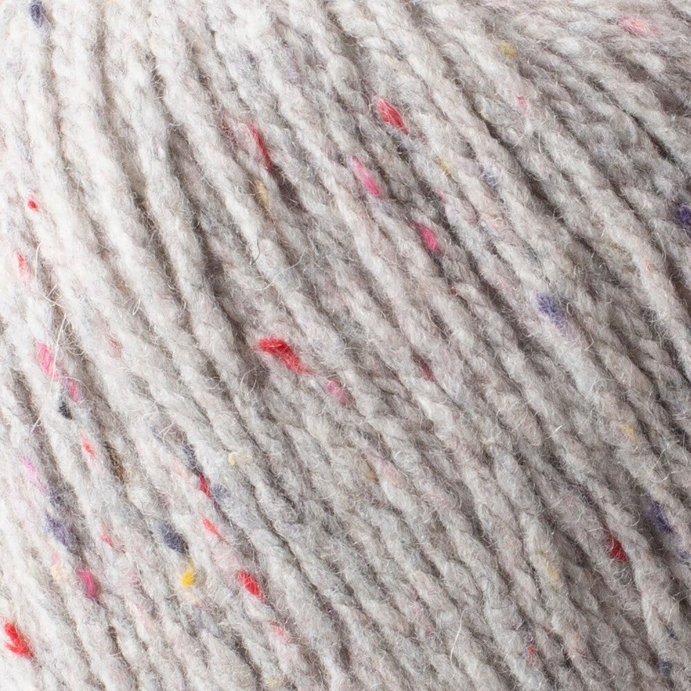 La Mia Re-Tweed Açık Gri Melanj El Örgü İpi - L150 - 34403