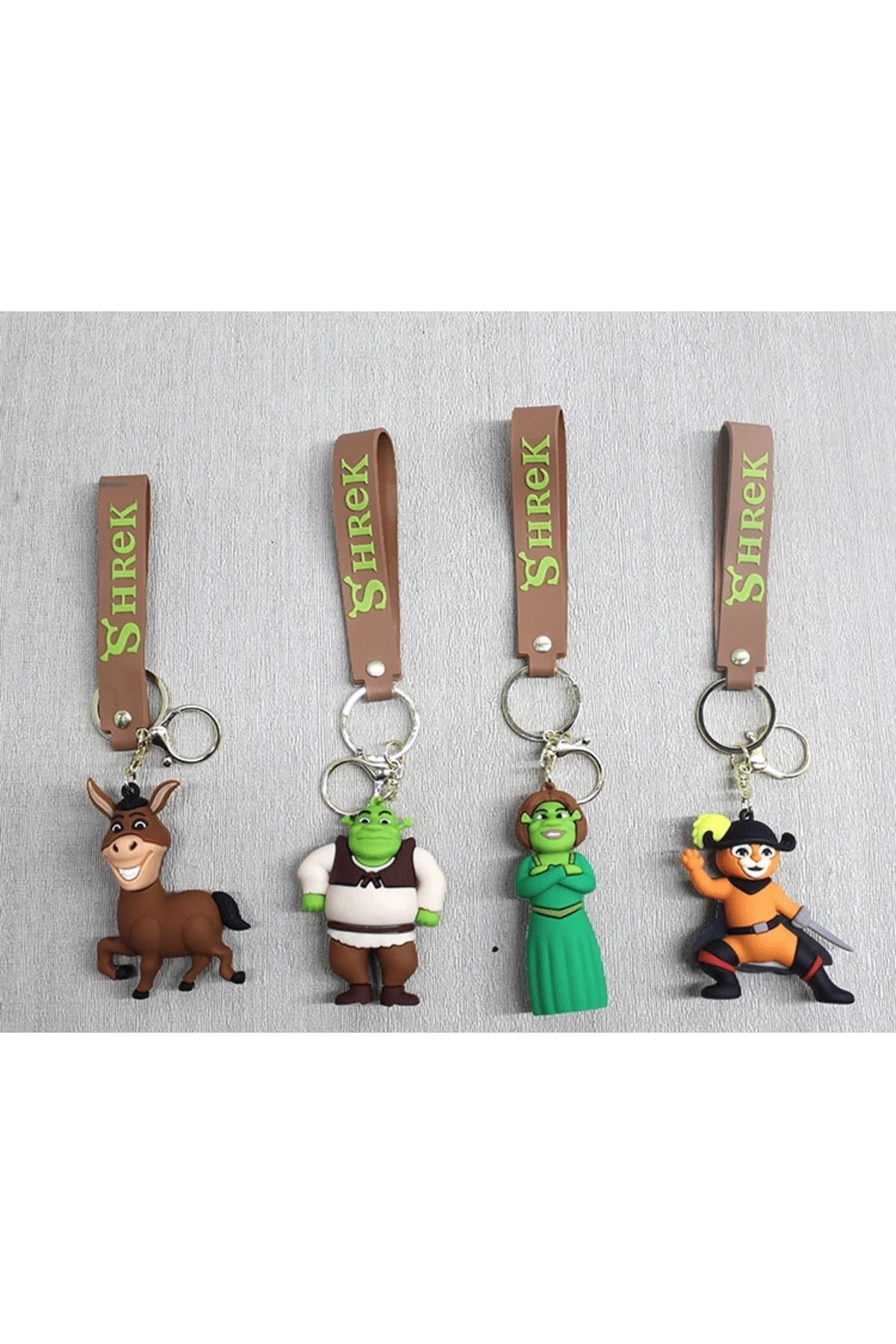Shrek Silikon Anahtarlık | Karakter Figürü Alk4267 | Lisinya