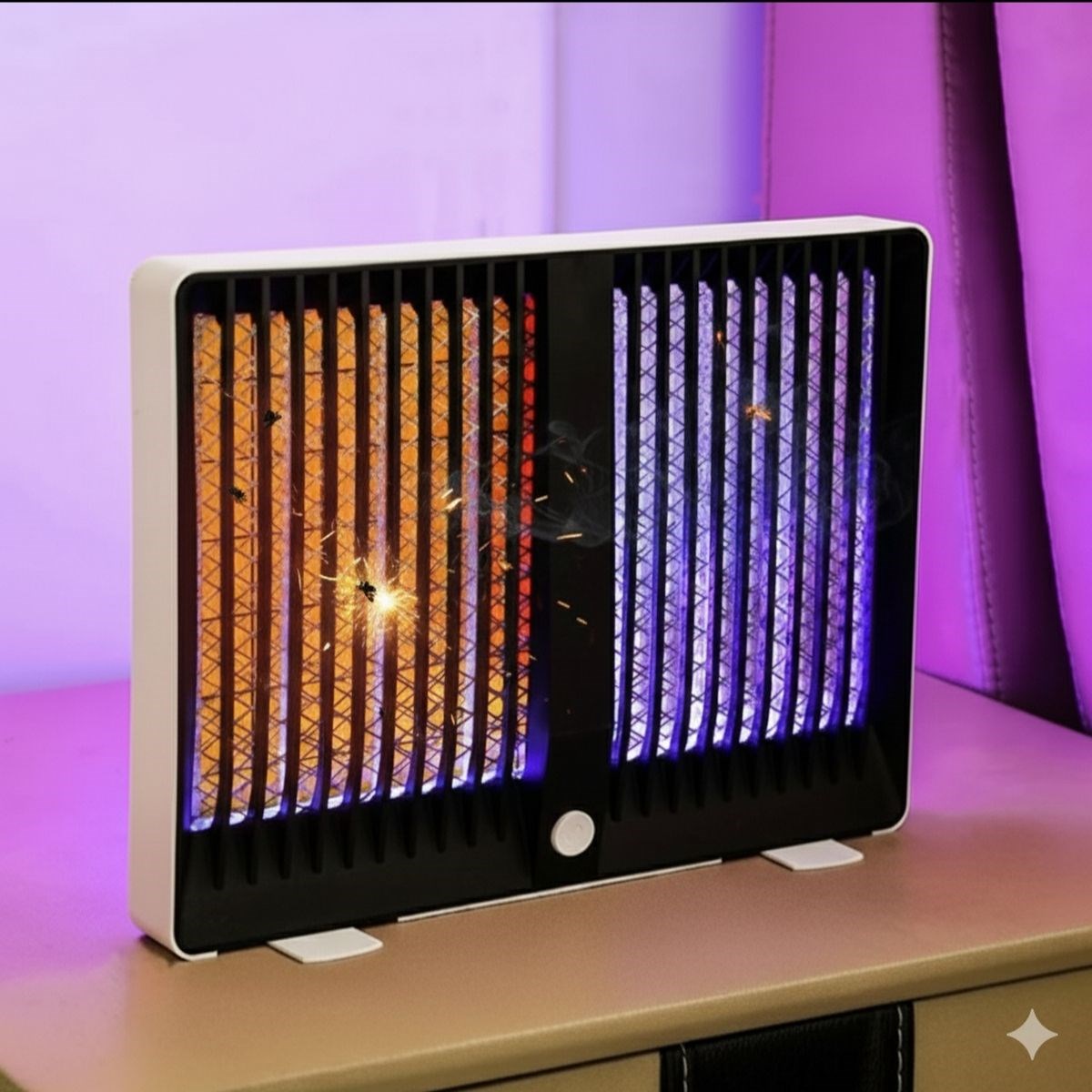 GENEL® Sivrisinek Öldürücü Lamba Şarjlı Sivrisinek Kovucu Sessiz ve Güçlü Sivrisinek Tuzağı UV Işıklı Sinek Kıran WD023