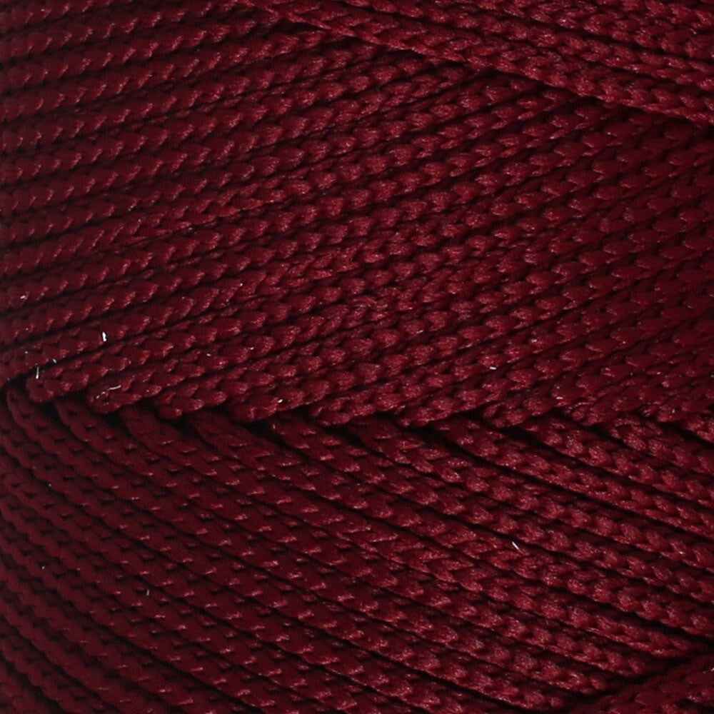 Loren Polyester Soft Macrame Bordo El Örgü İpi - LM039 - 34444 - UcuzaGeliyor