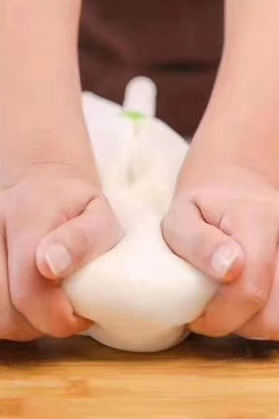 GENEL® Büyük  Hamur Torbası  Silikon Şeffaf Hamur Yoğurma Torbası Ekmek Makarna Mantı  Hamuru Kolay