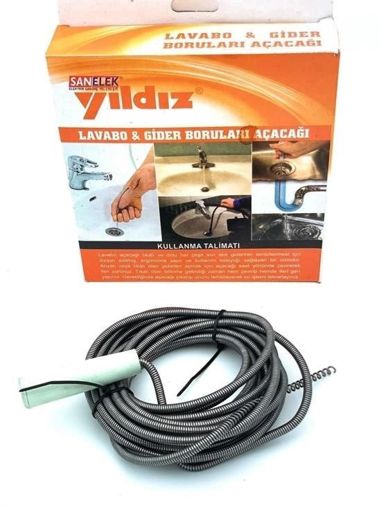 GENEL® Lavabo Ve Gider Boru Açacağı (3 Metre)