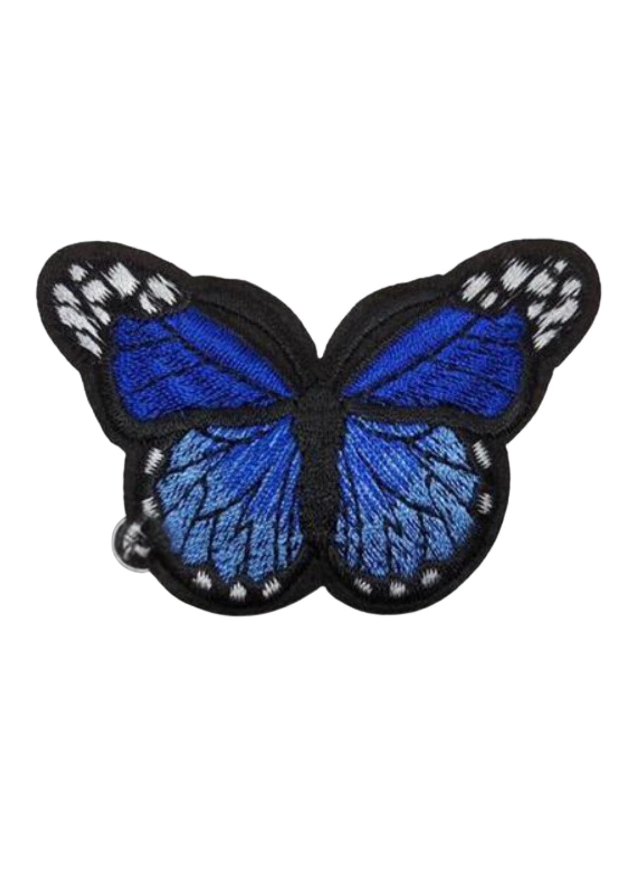 Aplike Ütü İle Yapışan Kelebek Lacivert Arma 7x5 cm - UcuzaGeliyor