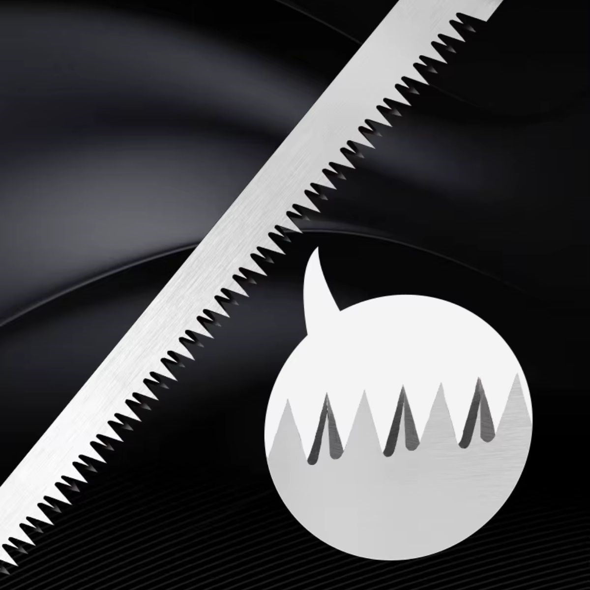 BUFFER® Mini Tavuk Kuyruk Testere,Keskin Kesici Kıl Testere