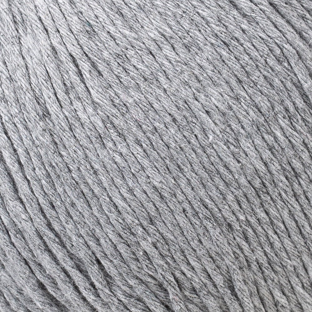 Loren Natural Cotton Gri El Örgü İpi - R079 - 33925 - UcuzaGeliyor