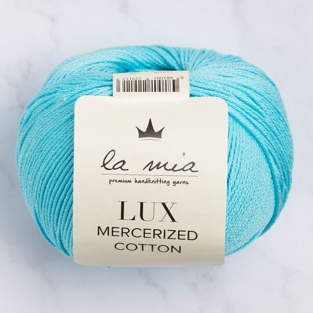 La Mia Lux Mercerized Cotton Cam Göbeği El Örgü İpi - 123 - 33749 - UcuzaGeliyor