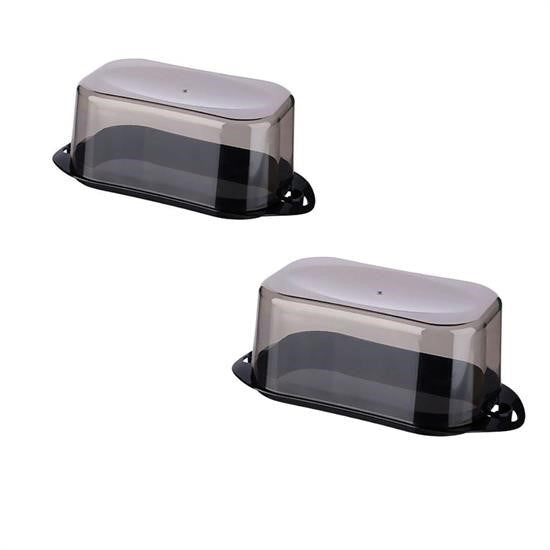 GENEL® Kilitli Plastik Kapaklı Kahvaltılık Tereyağlık Peynirlik Erzak Saklama Kabı Ap-9428