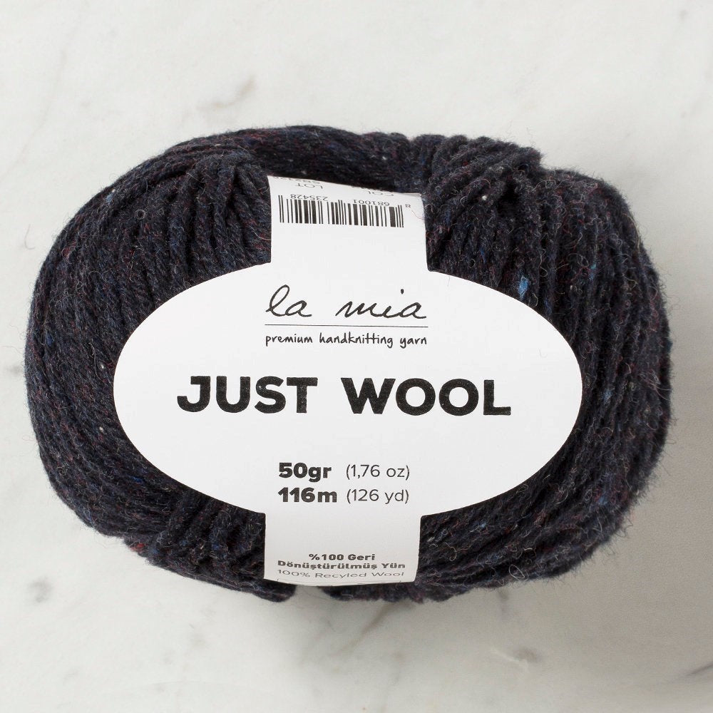 La Mia Just Wool Koyu Lacivert El Örgü İpi - LT012 - 33832 - UcuzaGeliyor