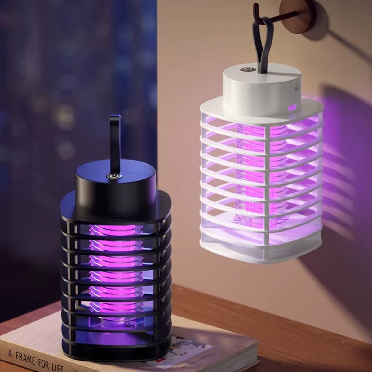 GENEL® Otomatik Akıllı Sivrisinek Öldürme Lambası Şarj Elektrik Çarpması Sivrisinek Kovucu Lamba Öldürmek Masaüstü Duvar Asmak Sinek Kıran Y20